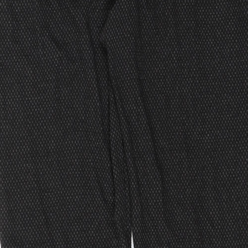 Preworn Womens Black   Trousers  Size 12 L25 in