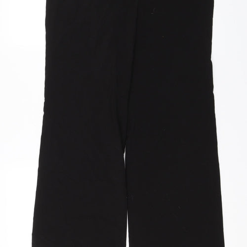 Larry Levine Womens Black   Dress Pants Trousers Size 8 L29 in
