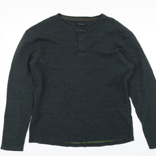Peacocks Womens Green   Pullover Jumper Size XL