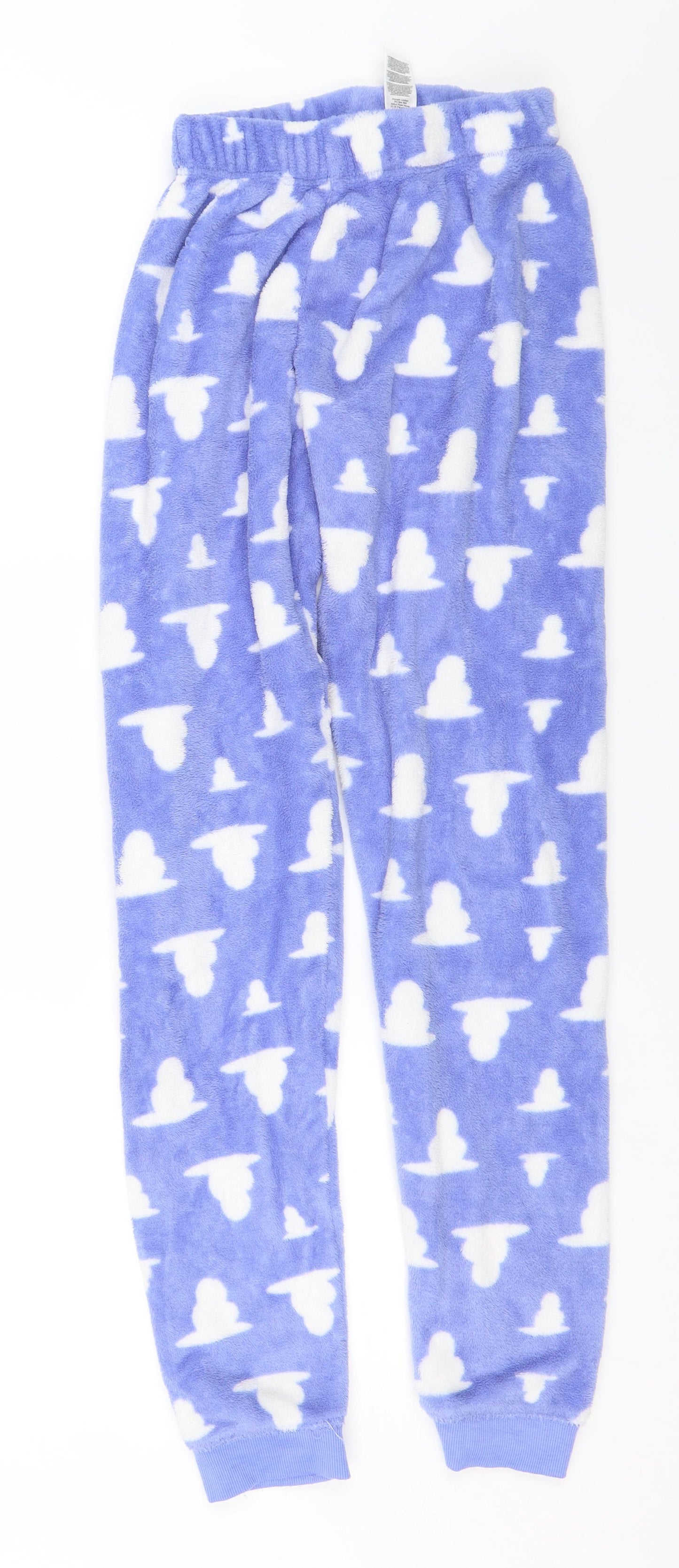Love to Lounge Womens Blue Solid   Pyjama Pants Size XS