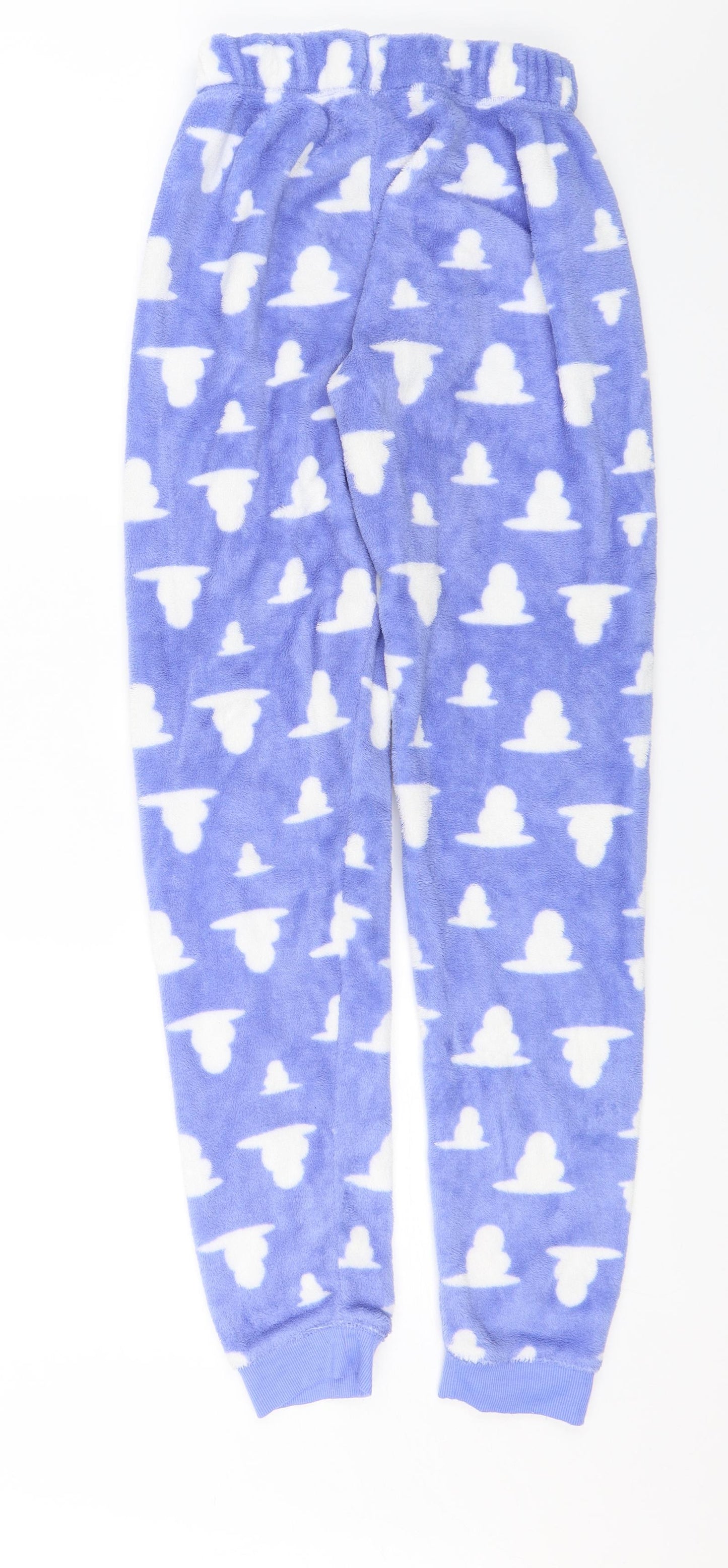 Love to Lounge Womens Blue Solid   Pyjama Pants Size XS