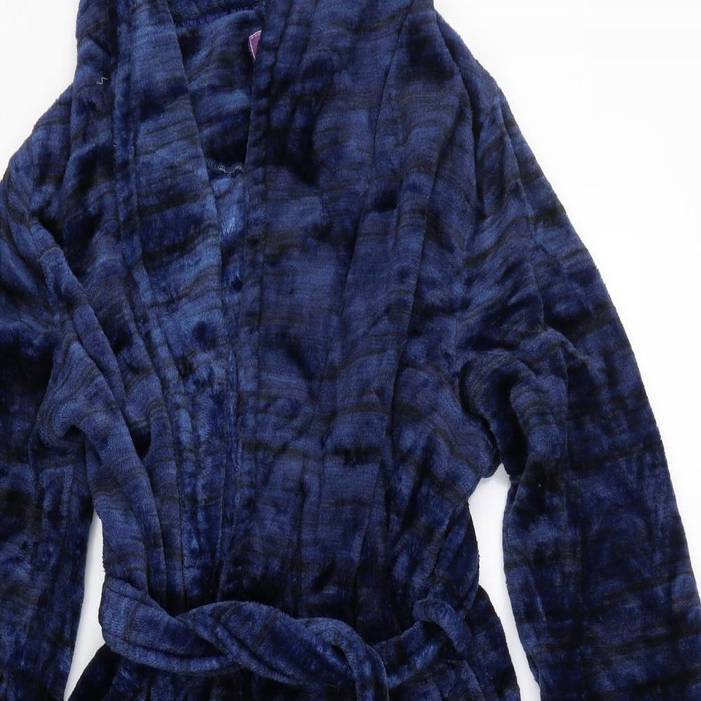 Foxbury Womens Blue Solid  Top Robe Size 16