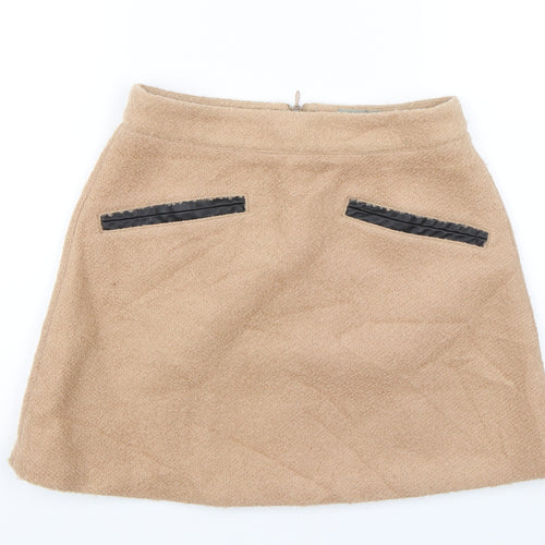 ASOS Womens Beige   Mini Skirt Size 10