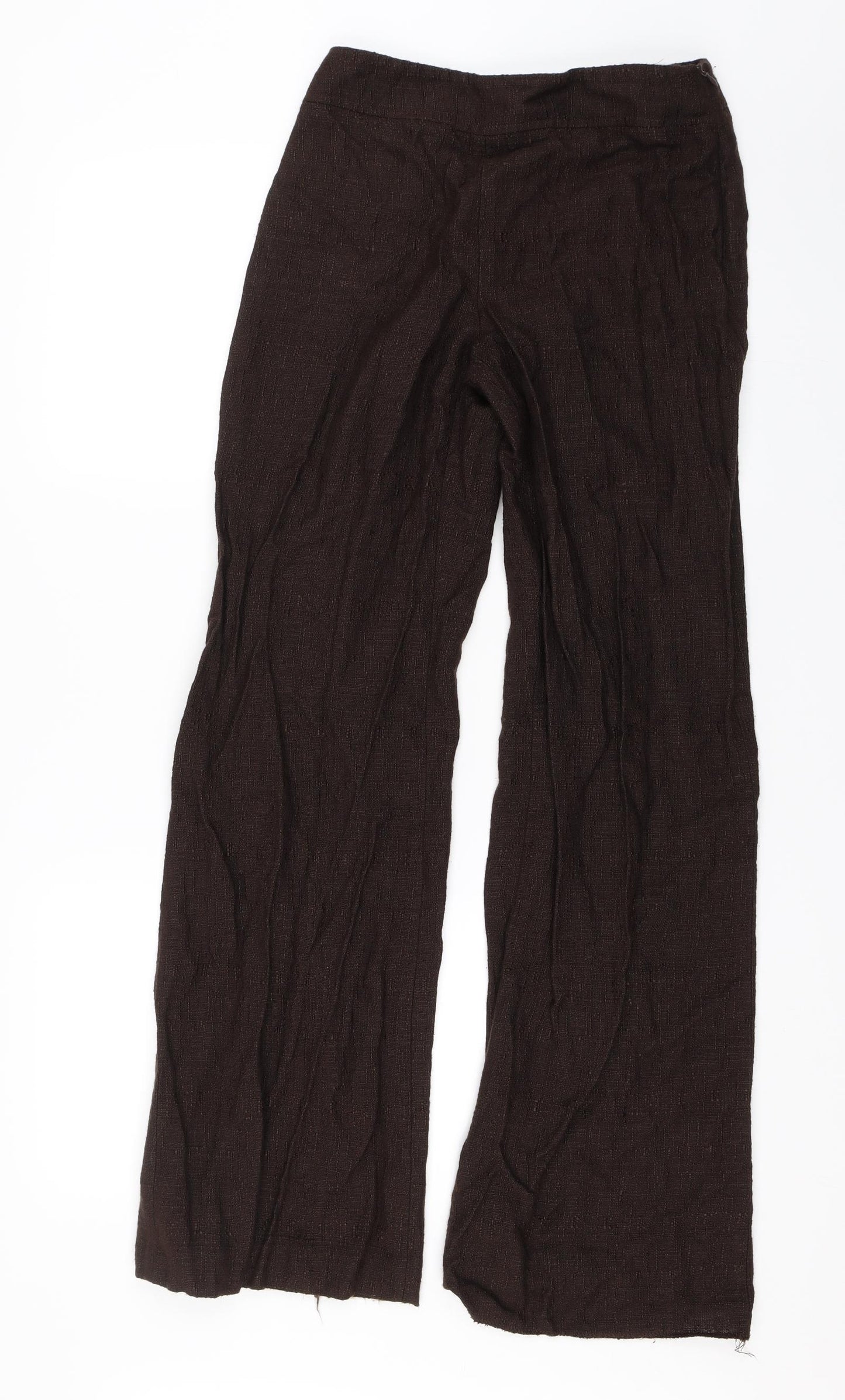 Wallis Womens Brown   Trousers  Size 8 L29 in