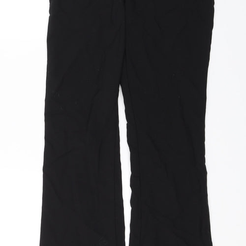 George Womens Black   Dress Pants Trousers Size 8 L28 in