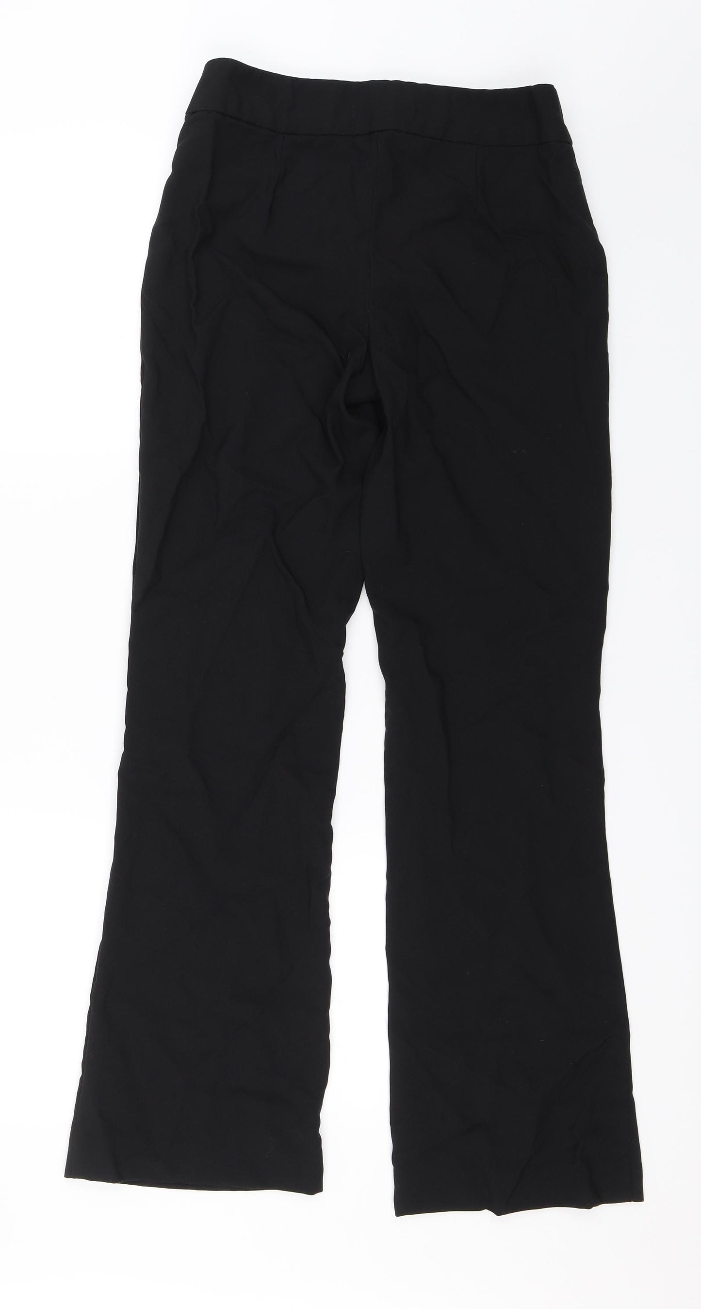 George Womens Black   Dress Pants Trousers Size 8 L28 in