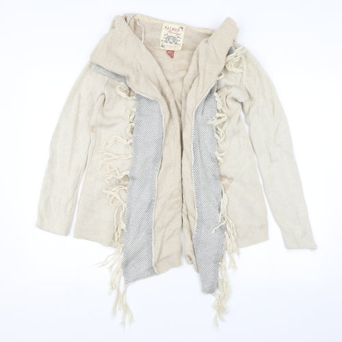 Palmer Heritage Womens Beige   Jacket Coatigan Size S