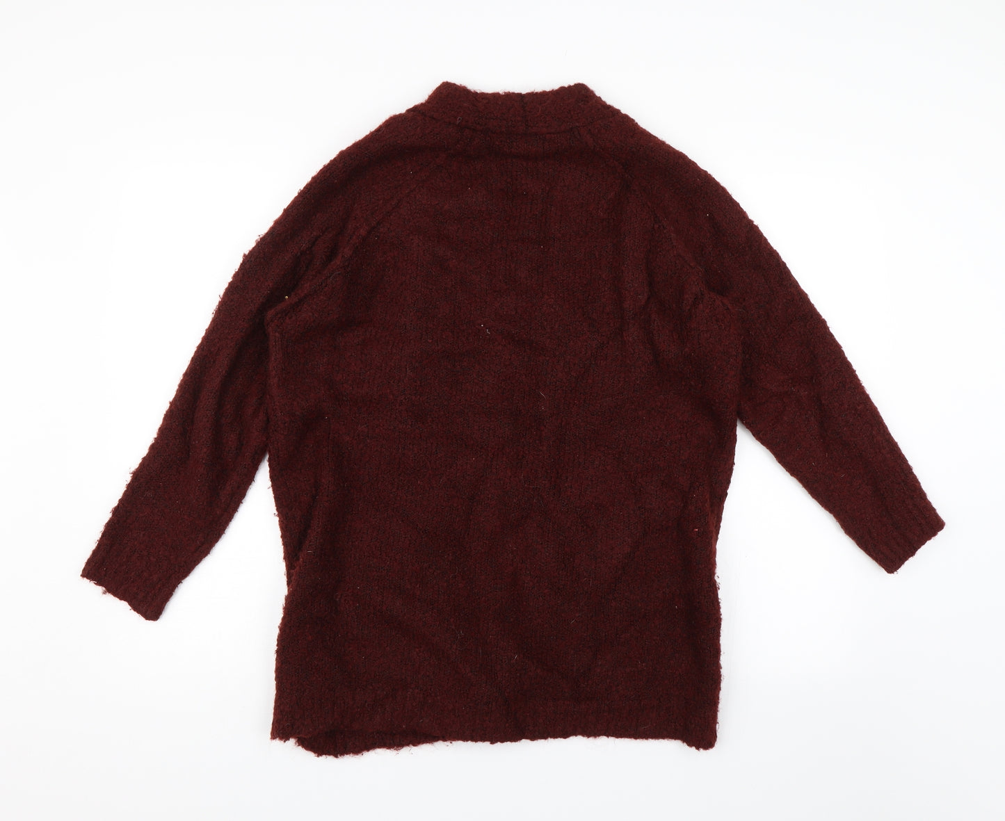 New Look Womens Red   Cardigan Jumper Size S