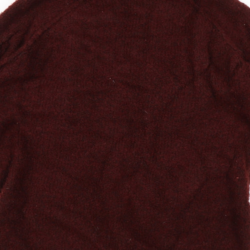 New Look Womens Red   Cardigan Jumper Size S