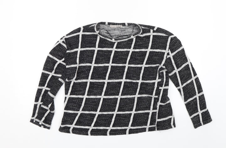 Atmosphere Womens Black Basic Blouse Size 12