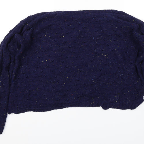 M&Co Womens Blue   Pullover Jumper Size L