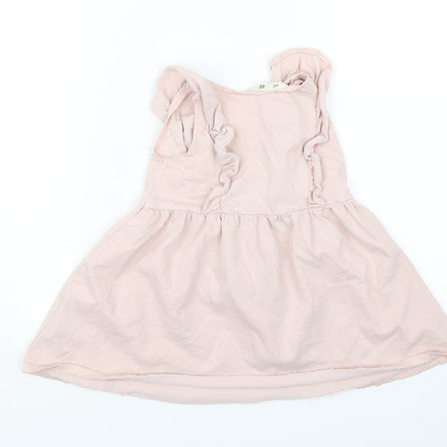 H&M Girls Pink   Shift  Size 2-3 Years