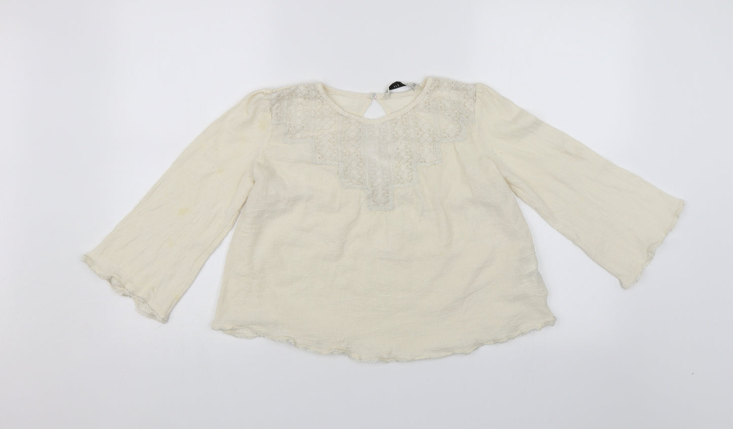 Zara Womens White   Basic Blouse Size M