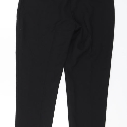 F&F Womens Black   Dress Pants Trousers Size 8 L24 in