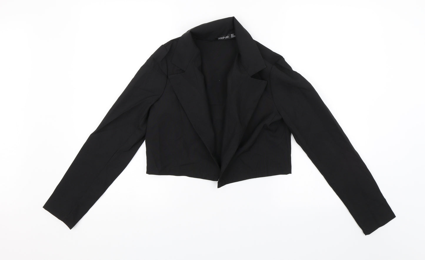 Boohoo Womens Black   Jacket  Size 4