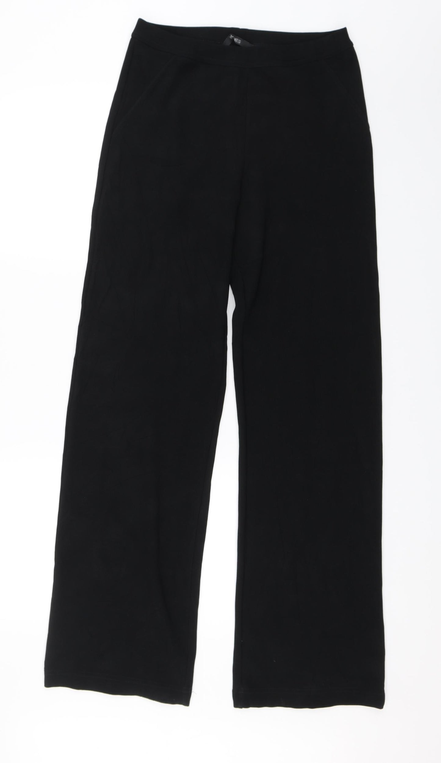 Dunnes Womens Black   Trousers  Size 10 L31 in