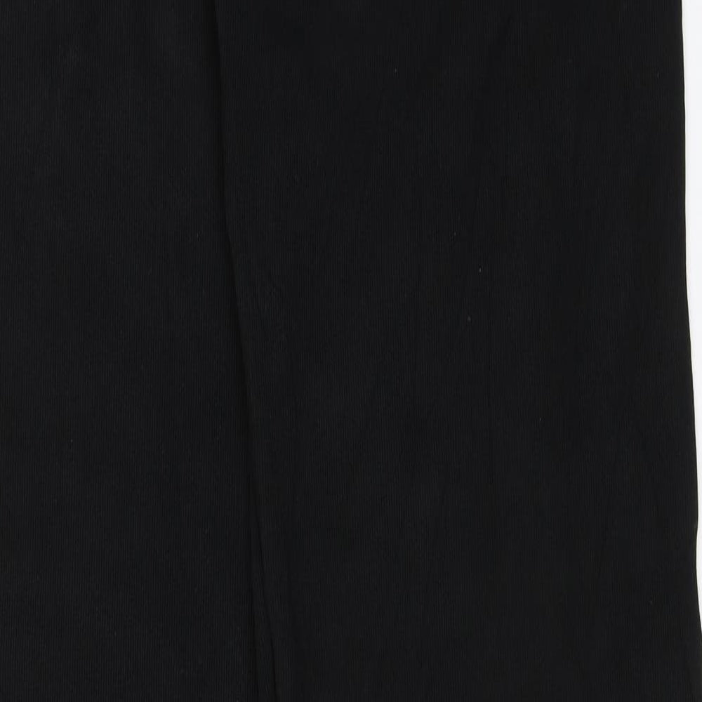 Dunnes Womens Black   Trousers  Size 10 L31 in