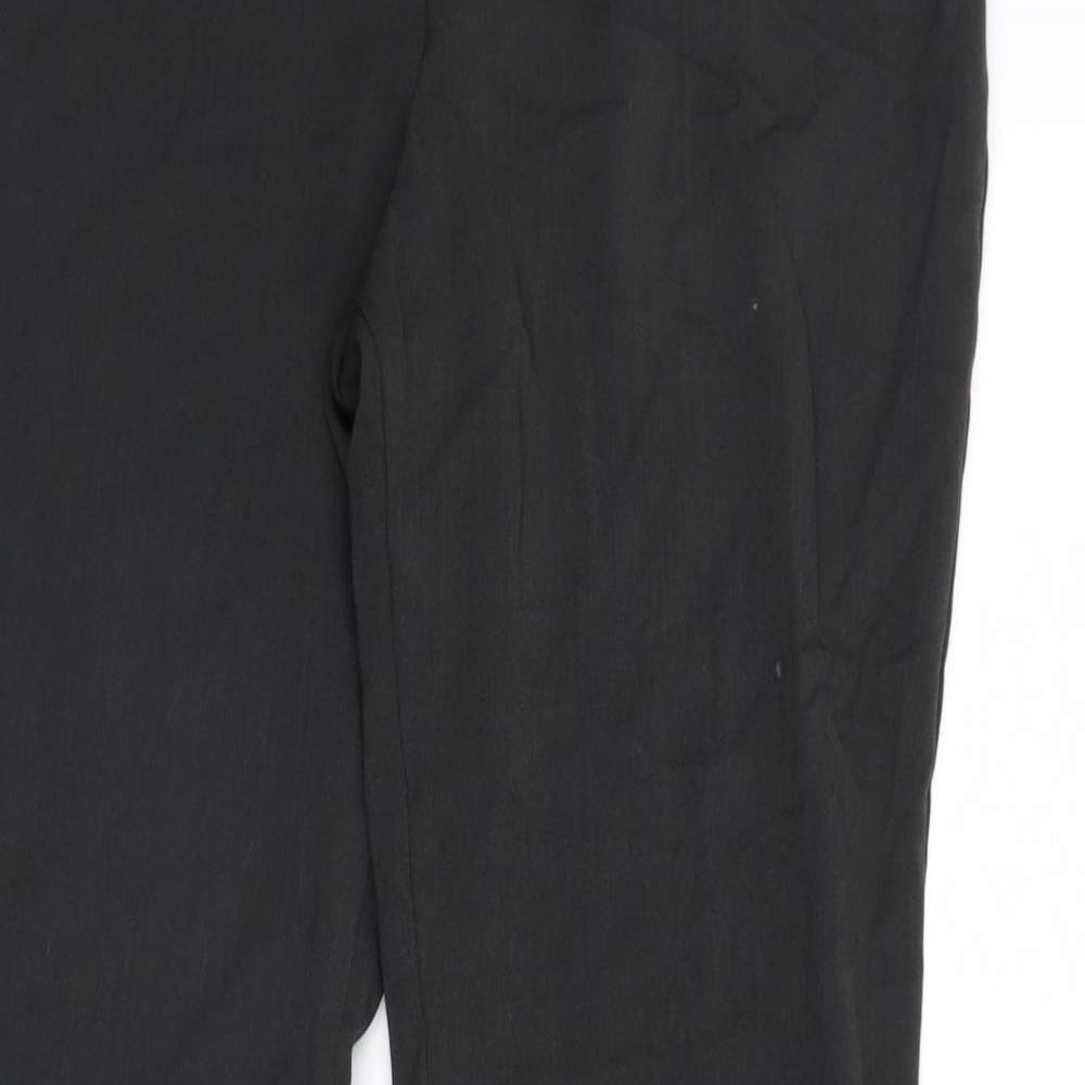 M&S Womens Black   Trousers  Size 14 L31 in