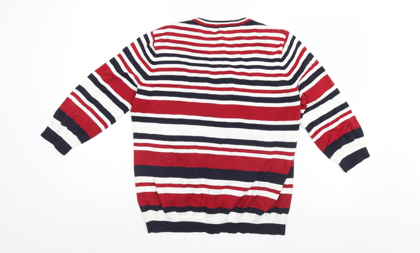Peter Hahn Womens Multicoloured Striped  Cardigan Jumper