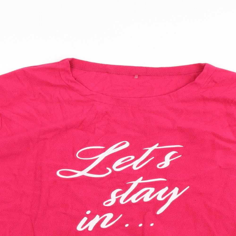 George Womens Pink    Pyjama Top Size 20