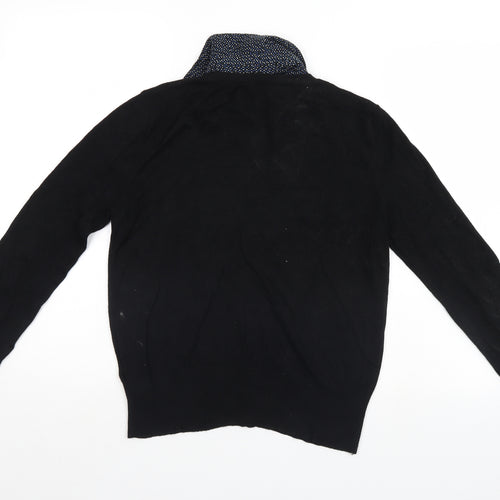 Caroll Womens Black   Cardigan Jumper Size 12