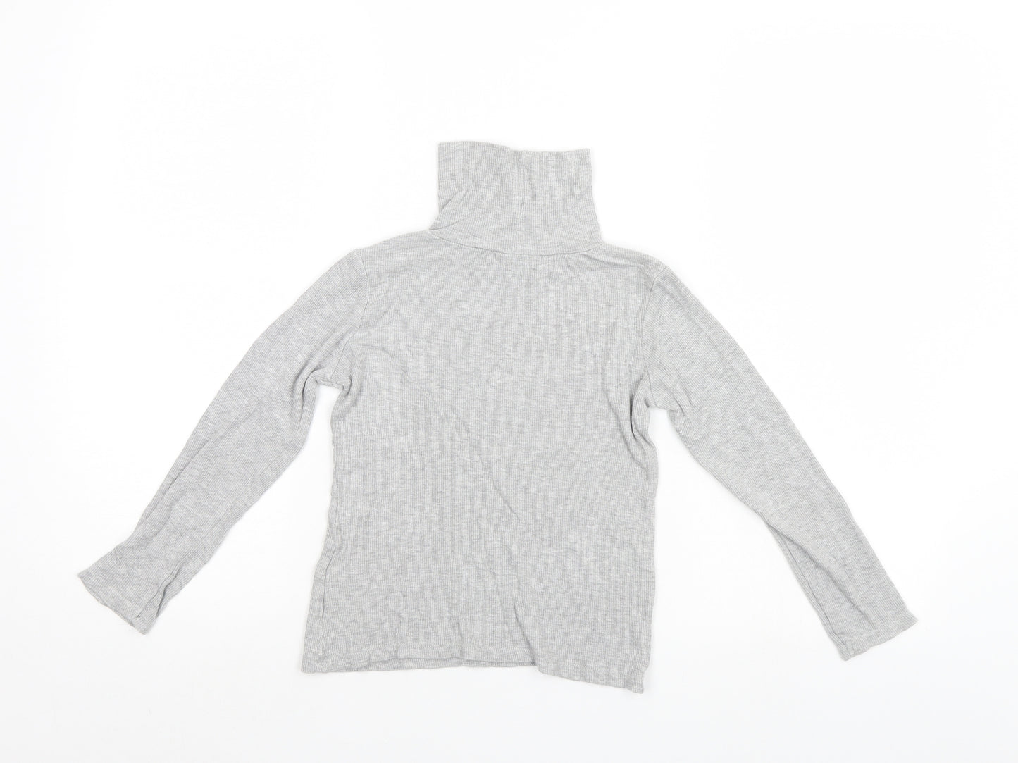 M&S Girls Grey   Pullover Jumper Size 7-8 Years