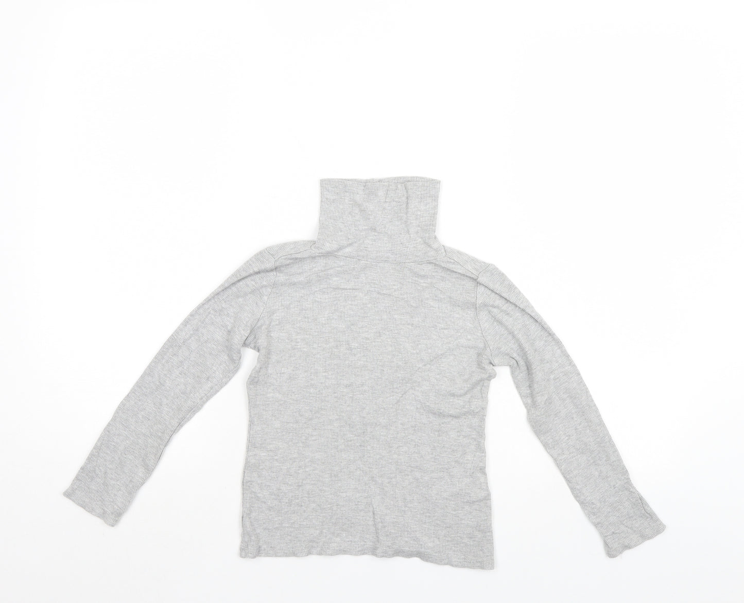 M&S Girls Grey   Pullover Jumper Size 7-8 Years
