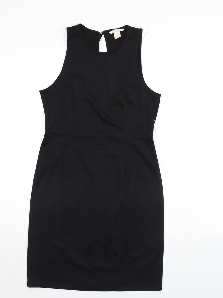 H&M Womens Black Mini Size M