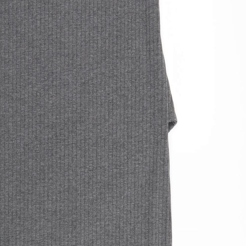 Top Shop Womens Grey   Pencil Dress  Size 16