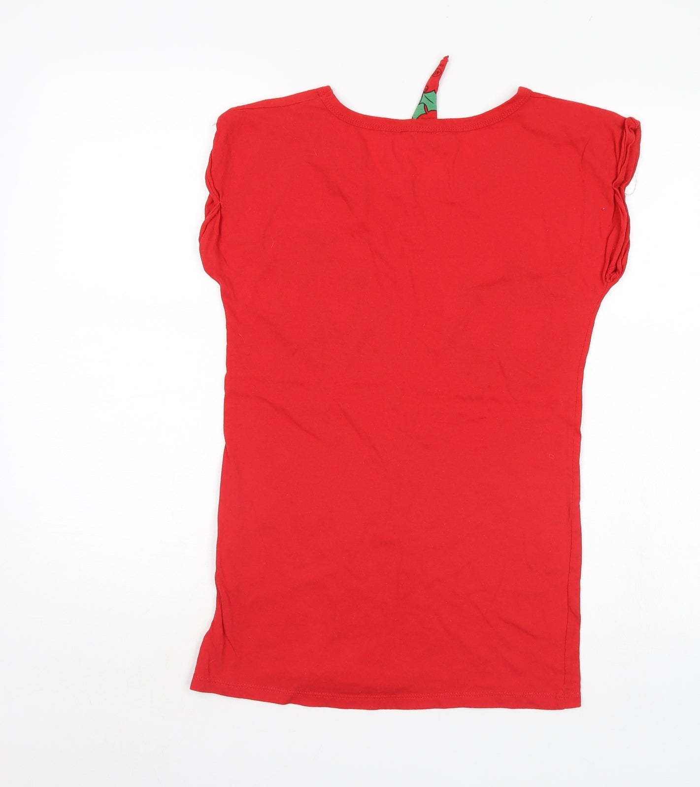 Atmosphere Womens Red   Basic T-Shirt Size 12  - Christmas