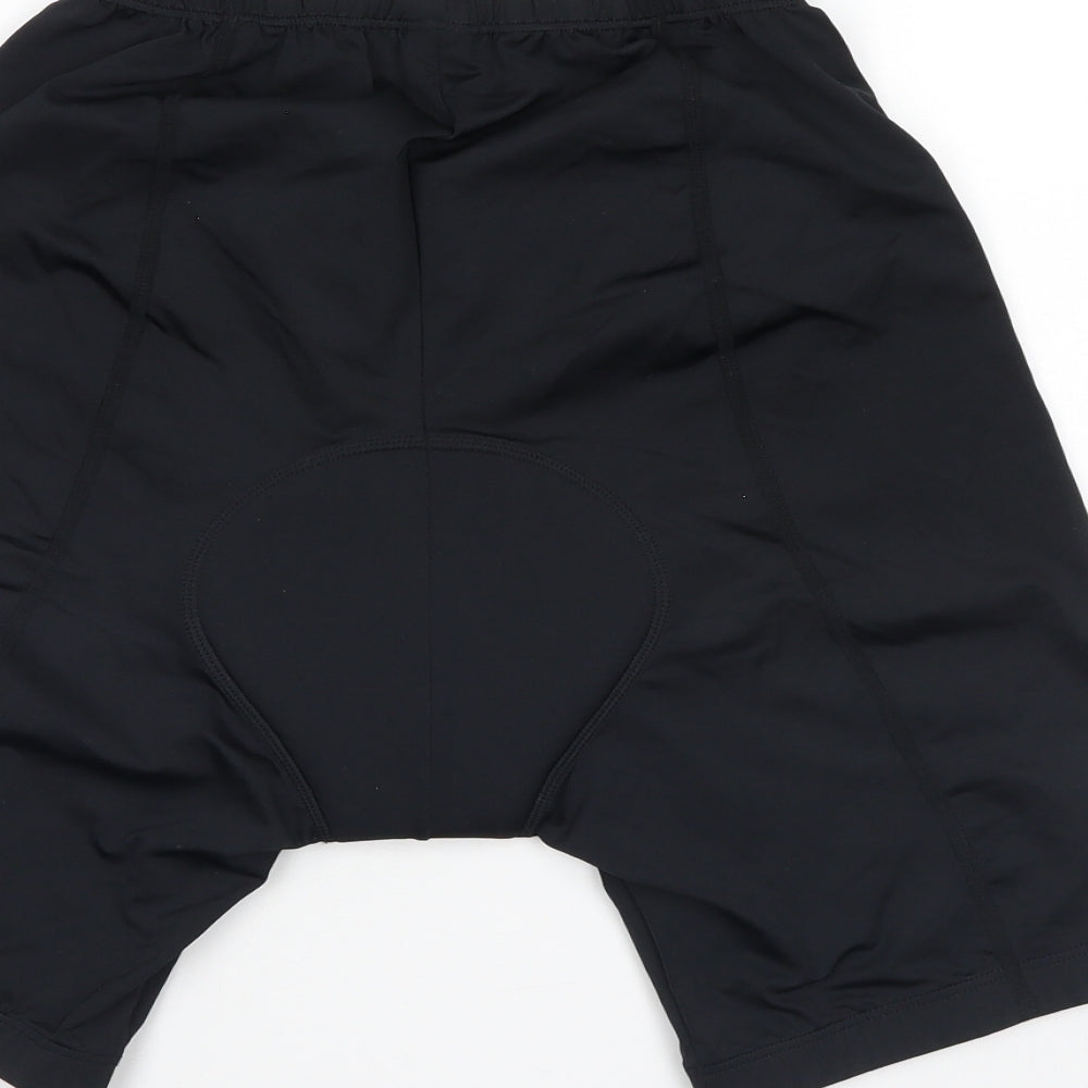 Ronhill Womens Black   Biker Shorts Size 16 - elastic waist