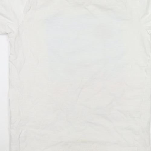 TU Boys White   Basic T-Shirt Size 10 Years
