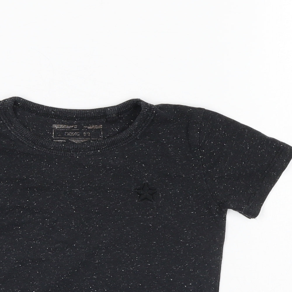 NEXT Boys Black   Basic T-Shirt Size 2-3 Years