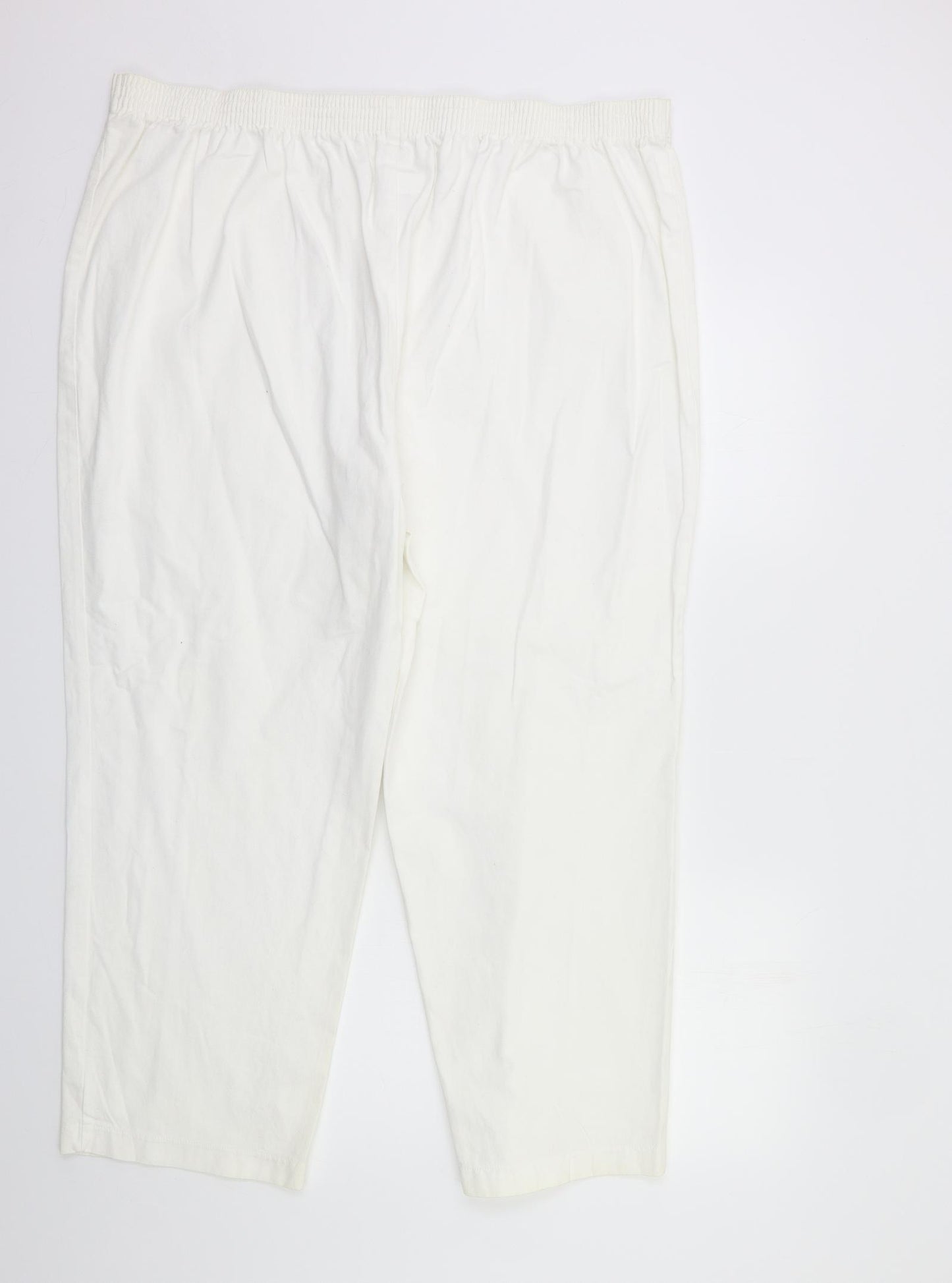 M&S Womens White   Jegging Jeans Size 22 L25 in