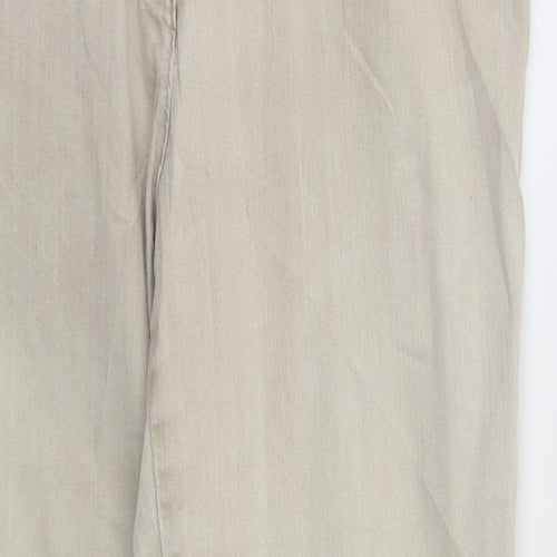 BRAX Womens Beige   Straight Jeans Size 18 L30 in