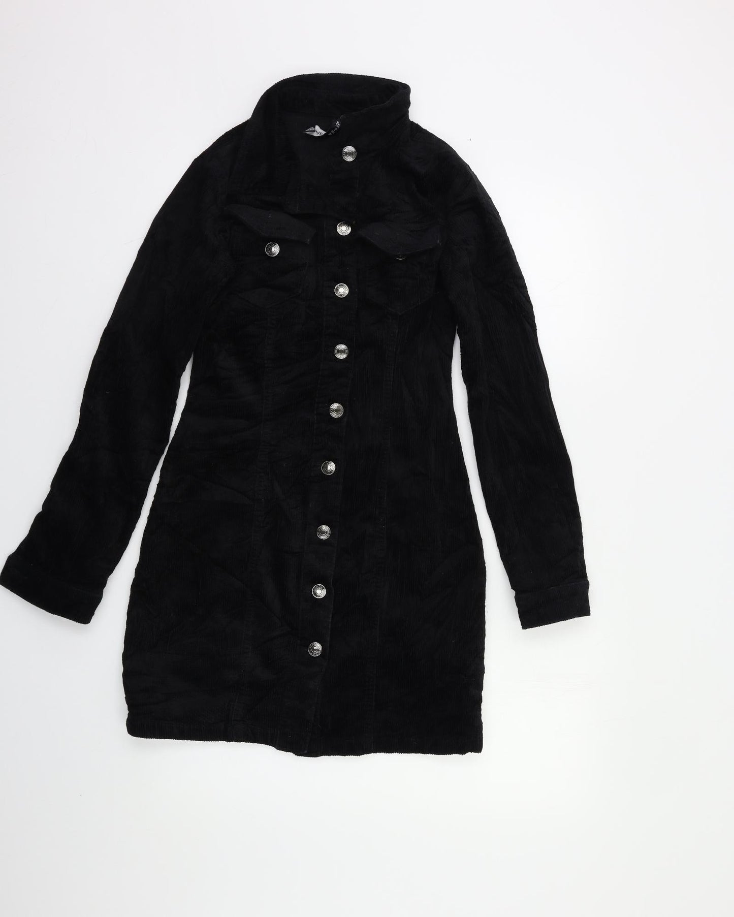 Primark Womens Black   Shirt Dress  Size 6