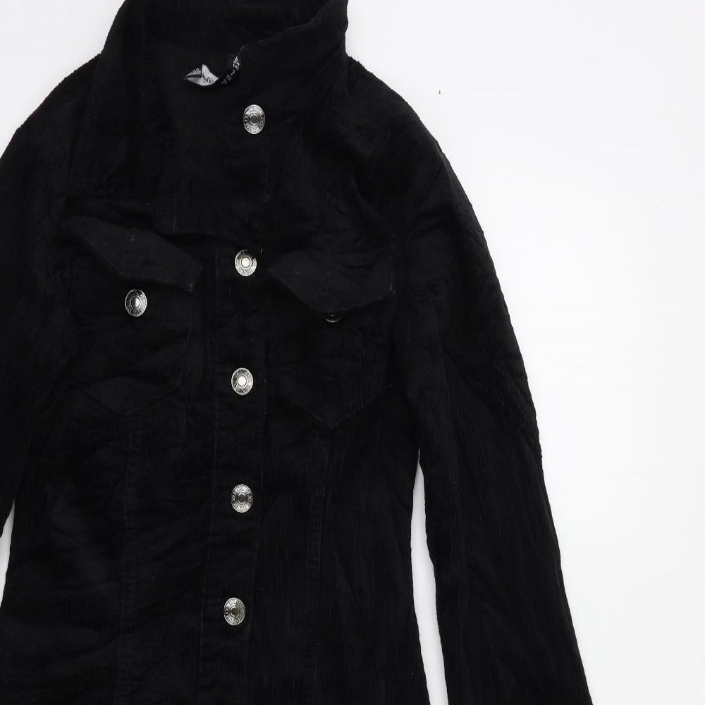 Primark Womens Black   Shirt Dress  Size 6
