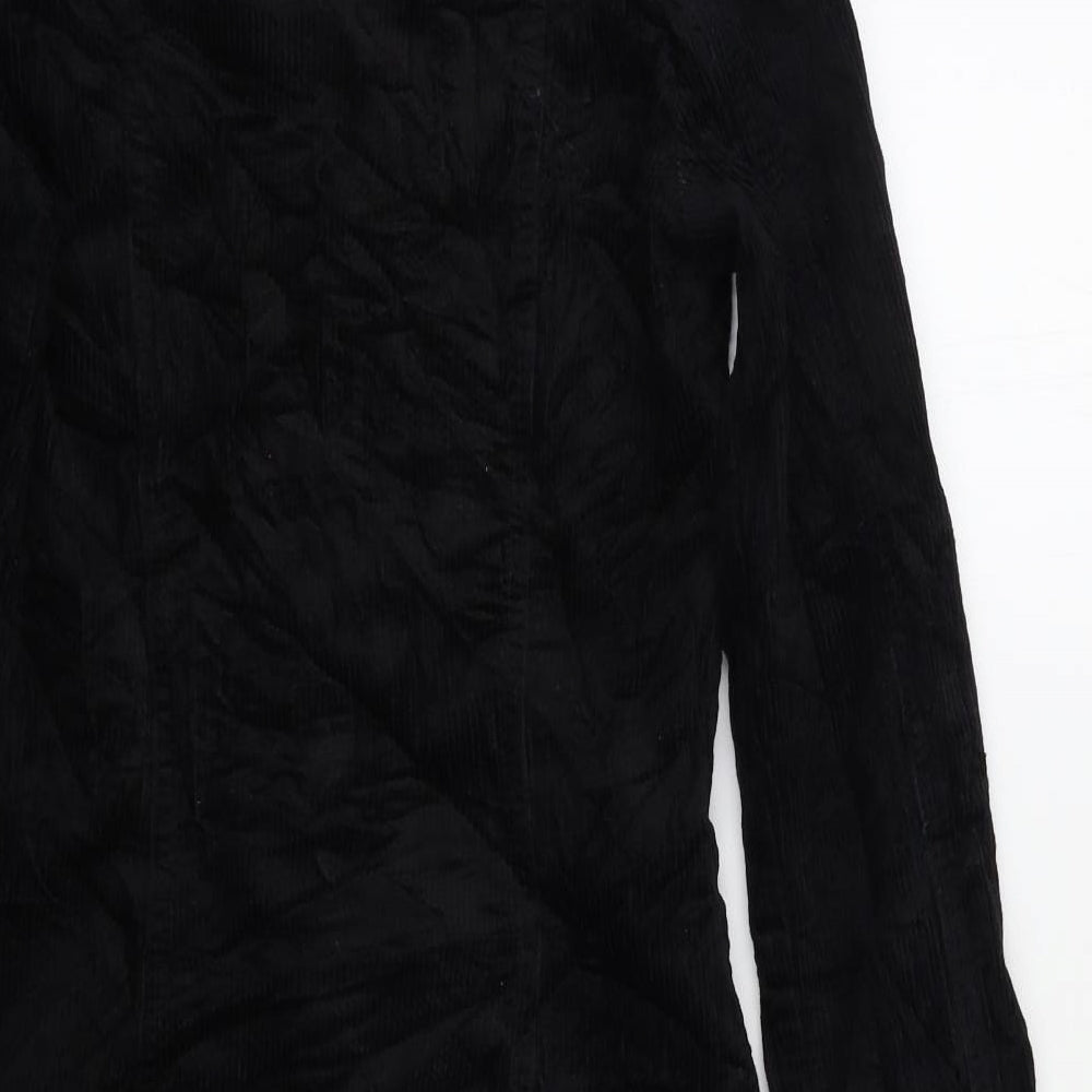 Primark Womens Black   Shirt Dress  Size 6