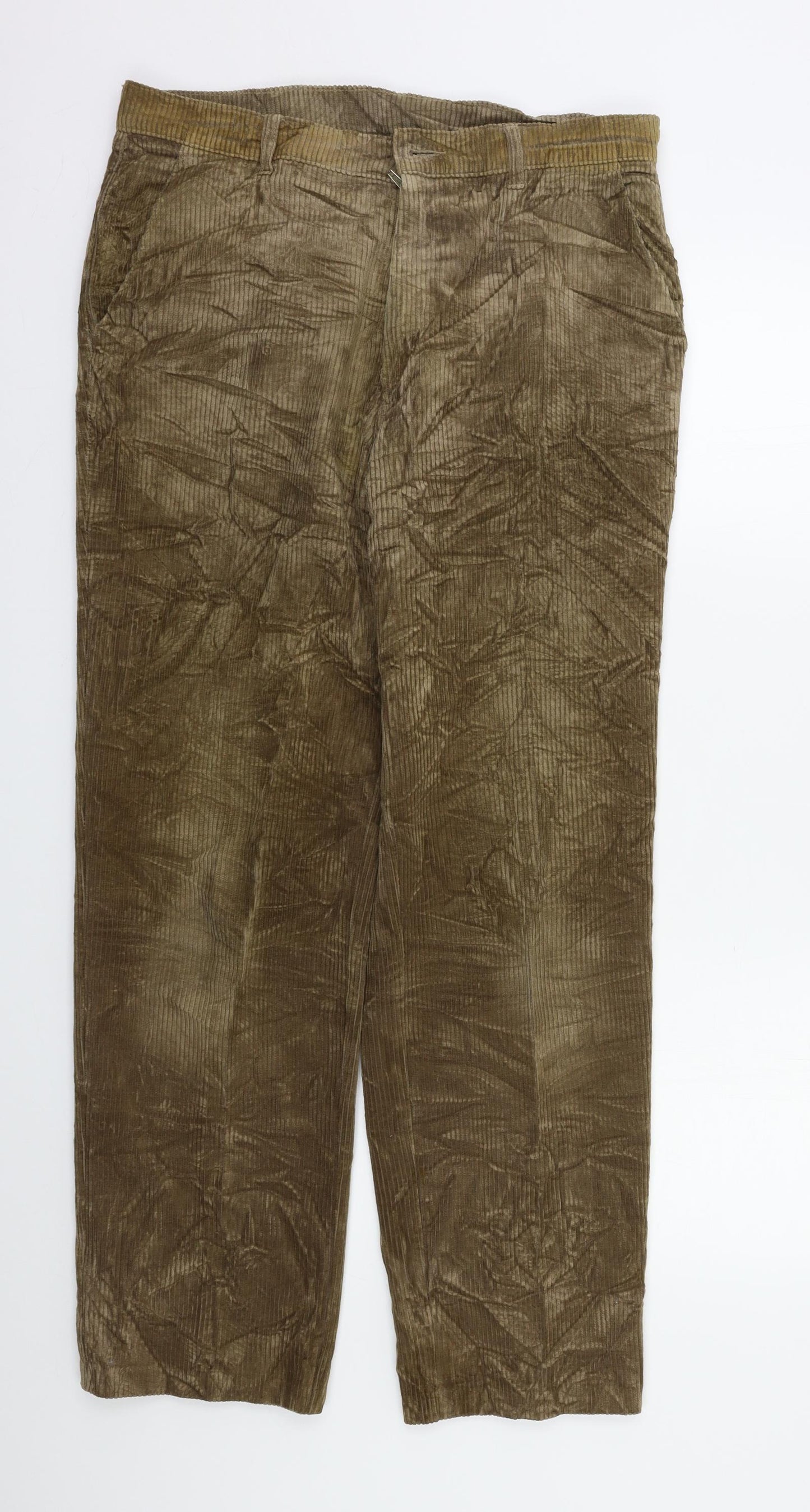 St Michael  Mens Beige   Trousers  Size 34 L31 in