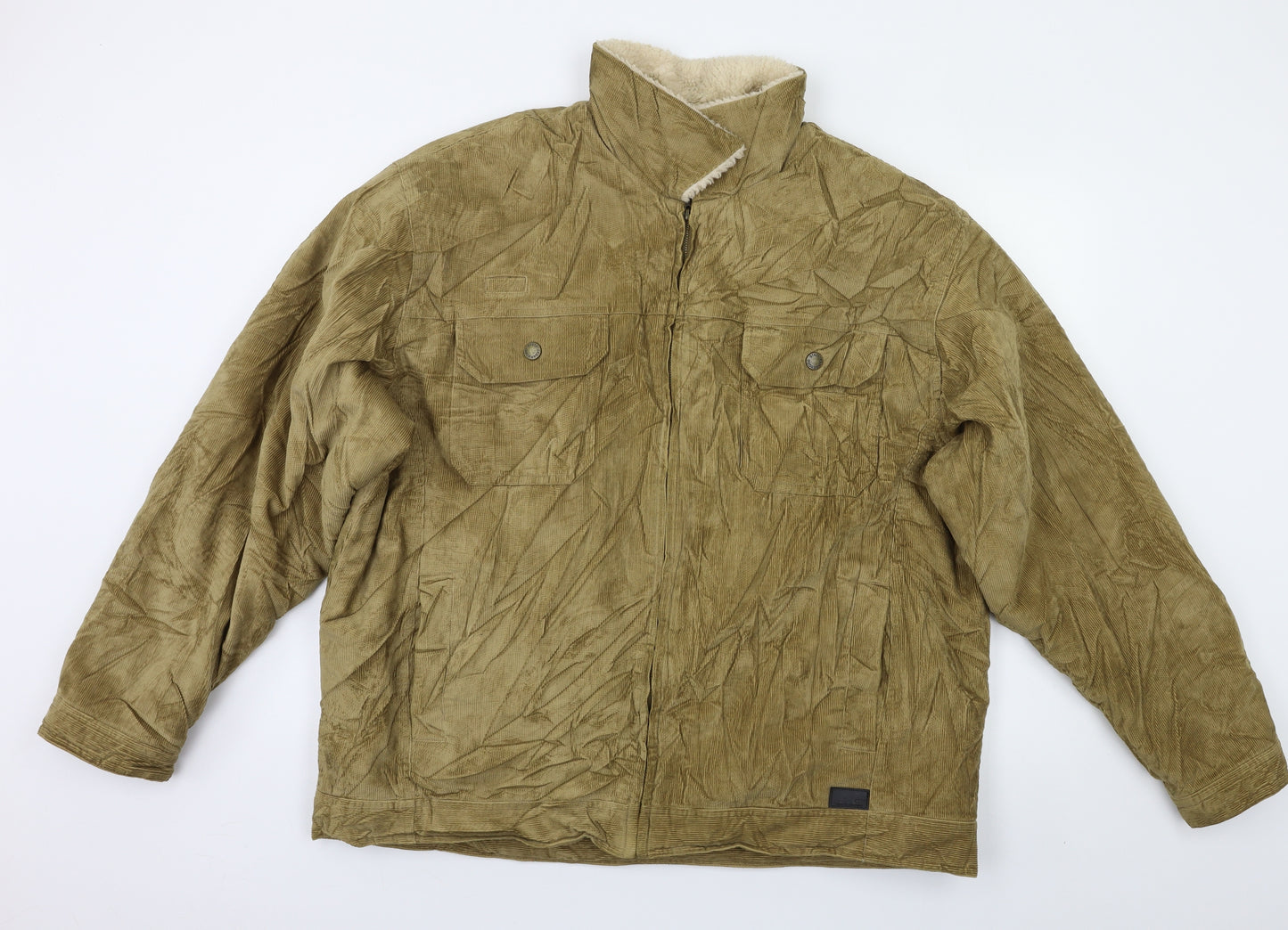 Cedar Wood State Mens Beige   Jacket Coatigan Size XL