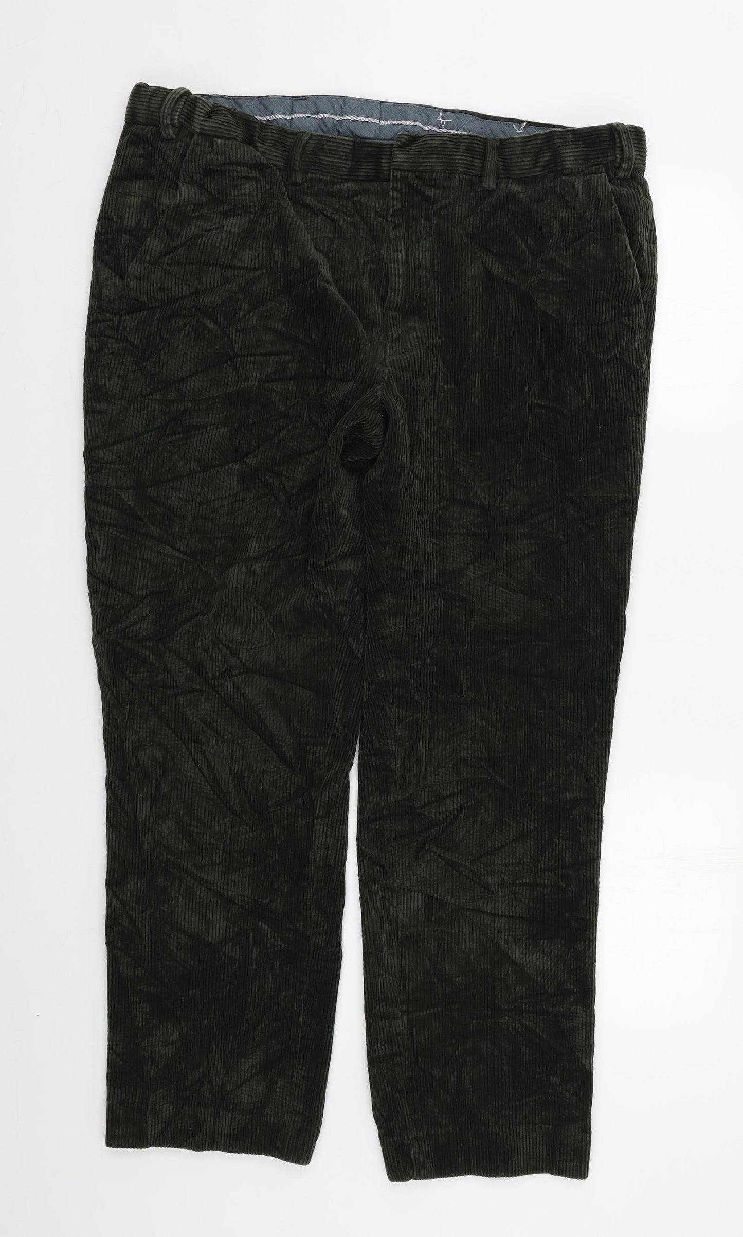 M&S Mens Green   Trousers  Size 38 L31 in