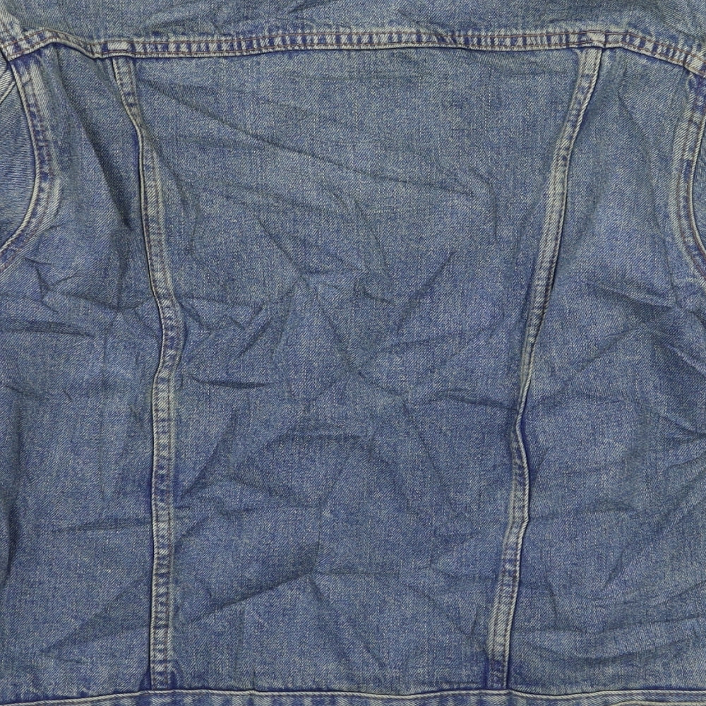 Topshop Womens Blue   Jacket  Size 10