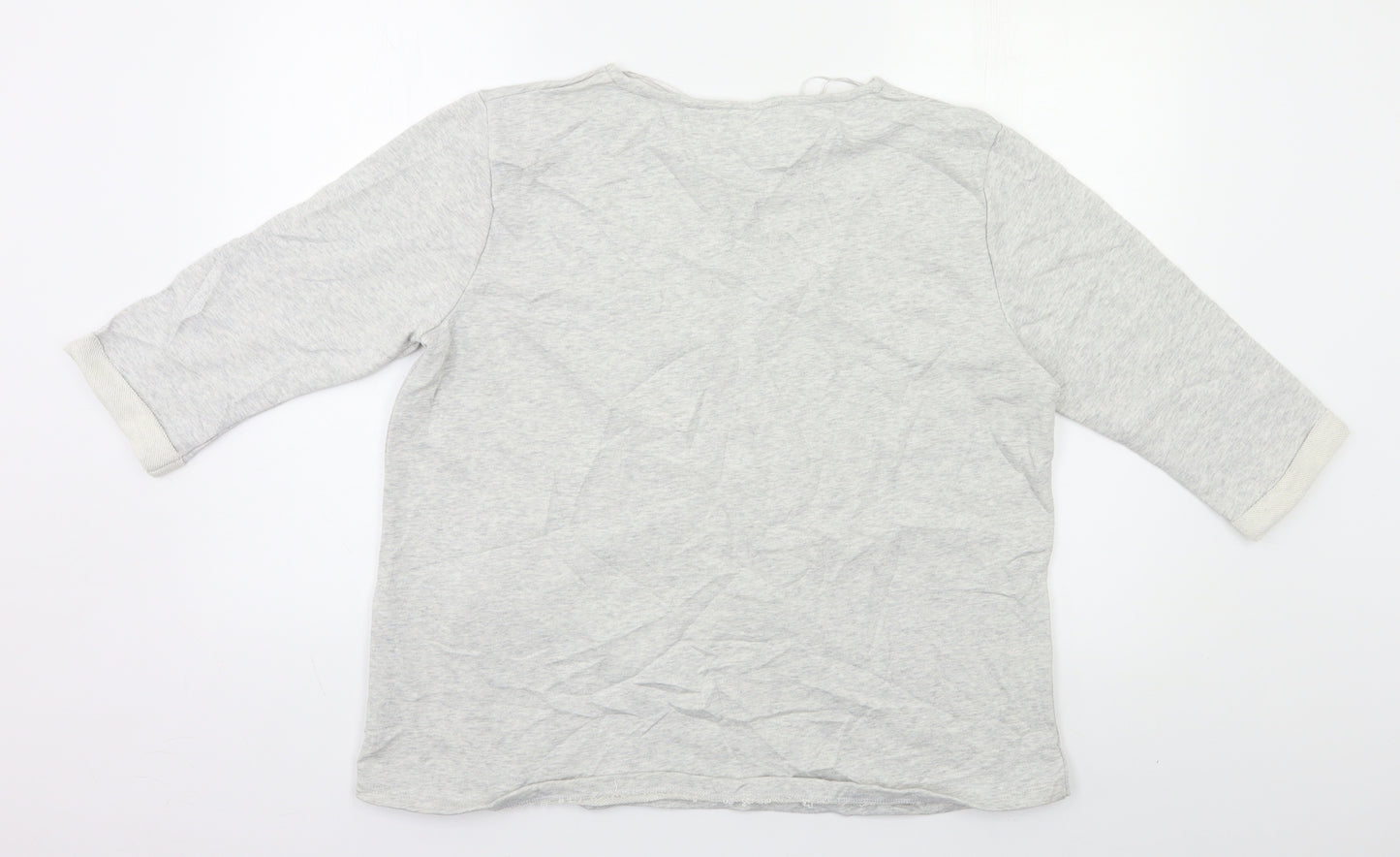 A Christmas To Remember Womens Grey   Pullover Sweatshirt Size L  - Xmas