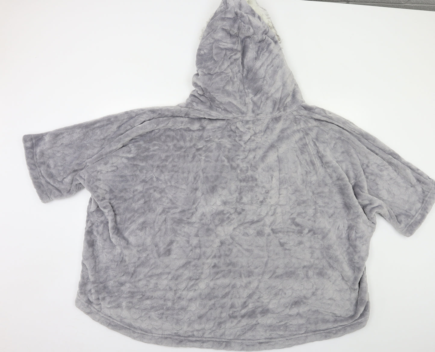 F&F Womens Grey   Henley Hoodie Size M