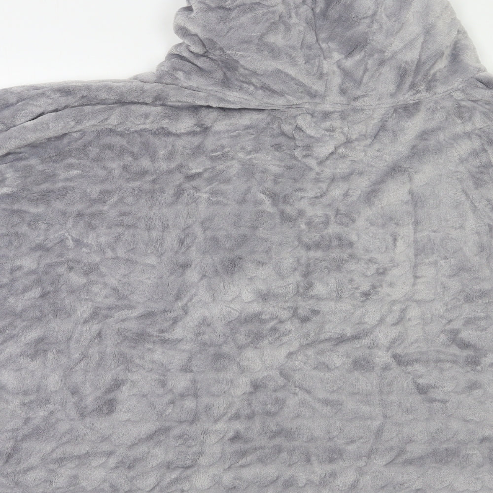 F&F Womens Grey   Henley Hoodie Size M