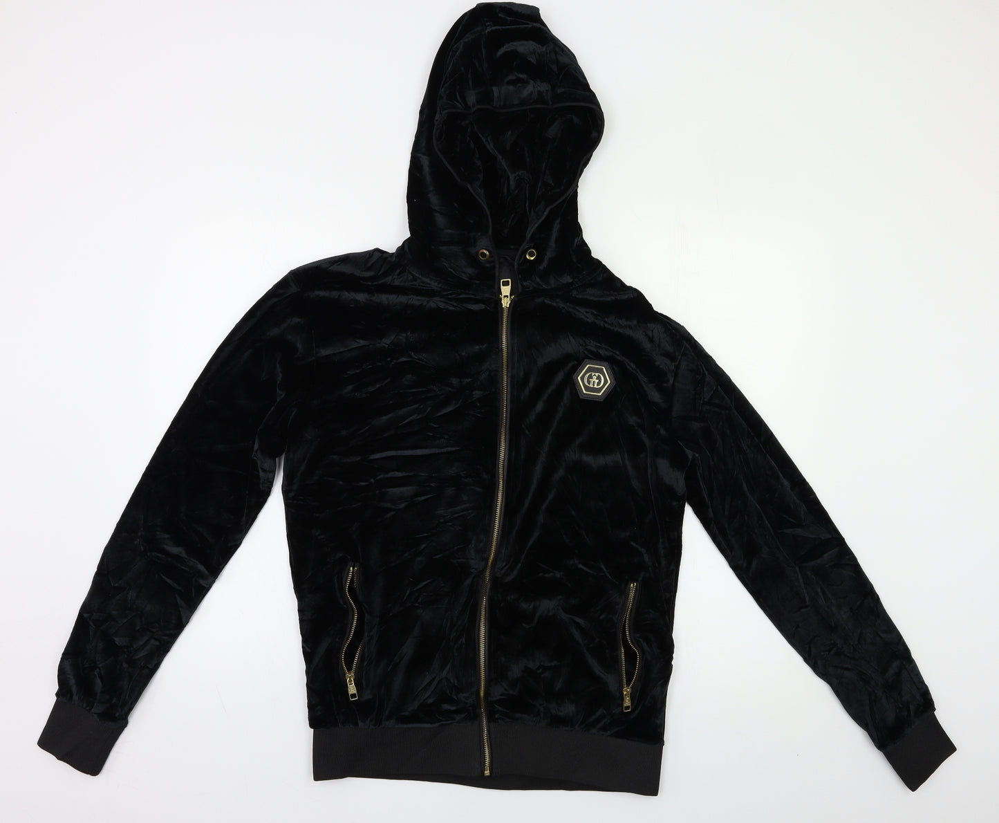 Glorious Gangsta Womens Black   Full Zip Hoodie Size M