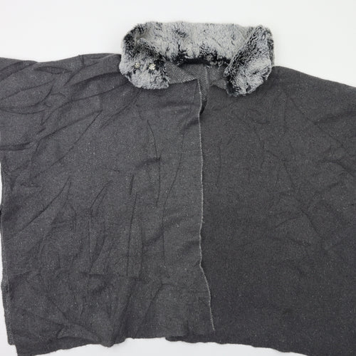 M&S Womens Grey   Overcoat Coatigan Size L