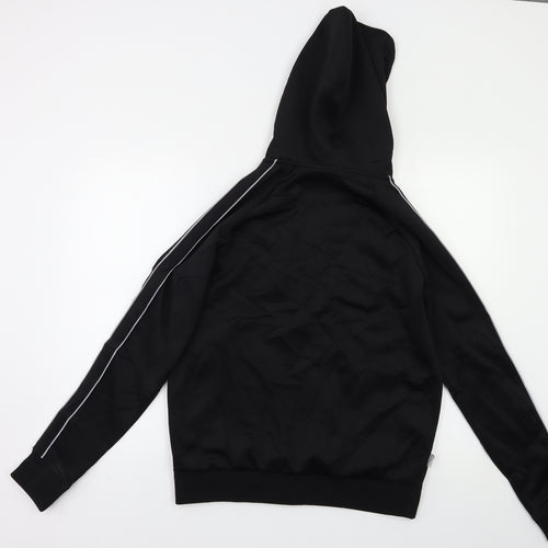 Gym King Womens Black   Full Zip Hoodie Size M