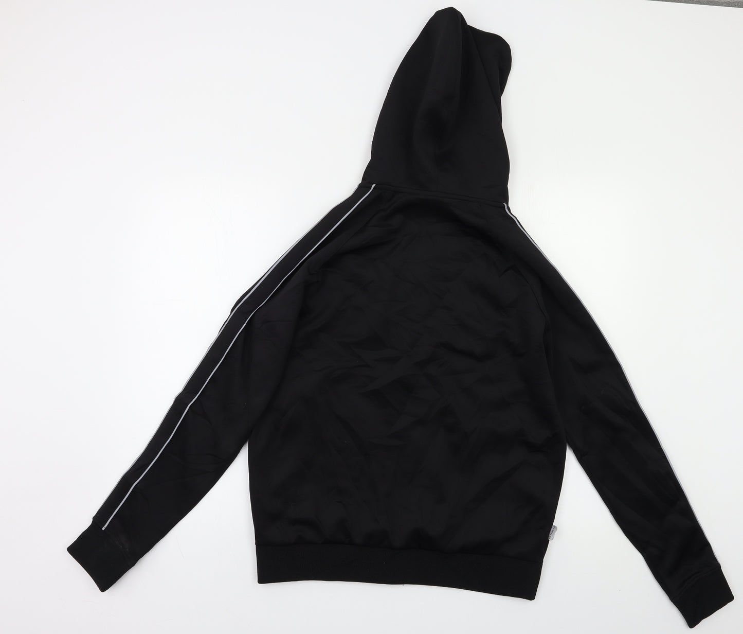 Gym King Womens Black   Full Zip Hoodie Size M