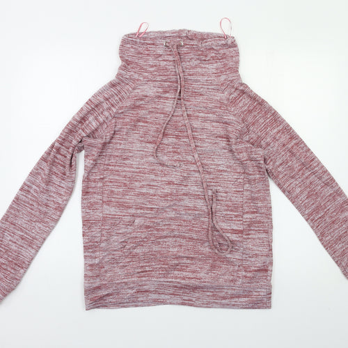 Select Womens Red   Pullover Sweatshirt Size 8
